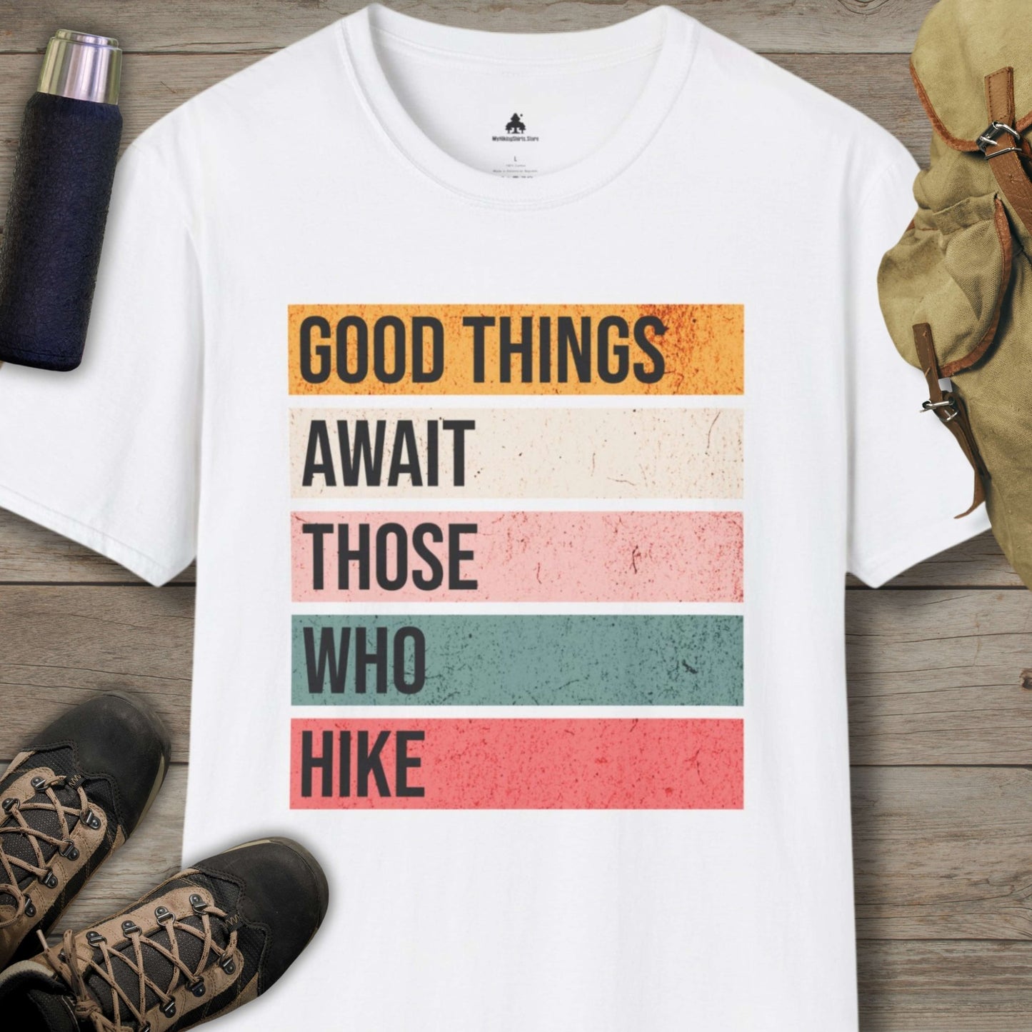 Shop our collection of funny hiking shirts for stylish hiking tee shirts that will make you stand out on the trails.