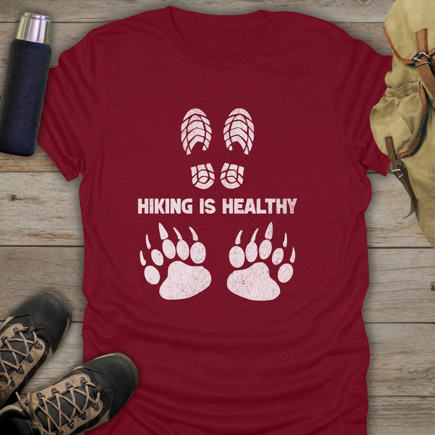 Shop our collection of funny hiking shirts for stylish hiking tee shirts that will make you stand out on the trails.