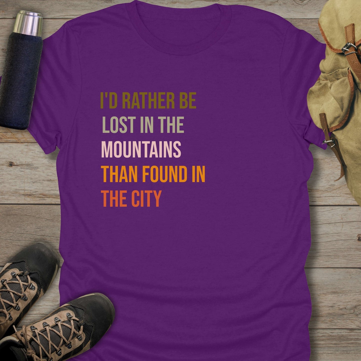 Shop our collection of funny hiking shirts for stylish hiking tee shirts that will make you stand out on the trails.
