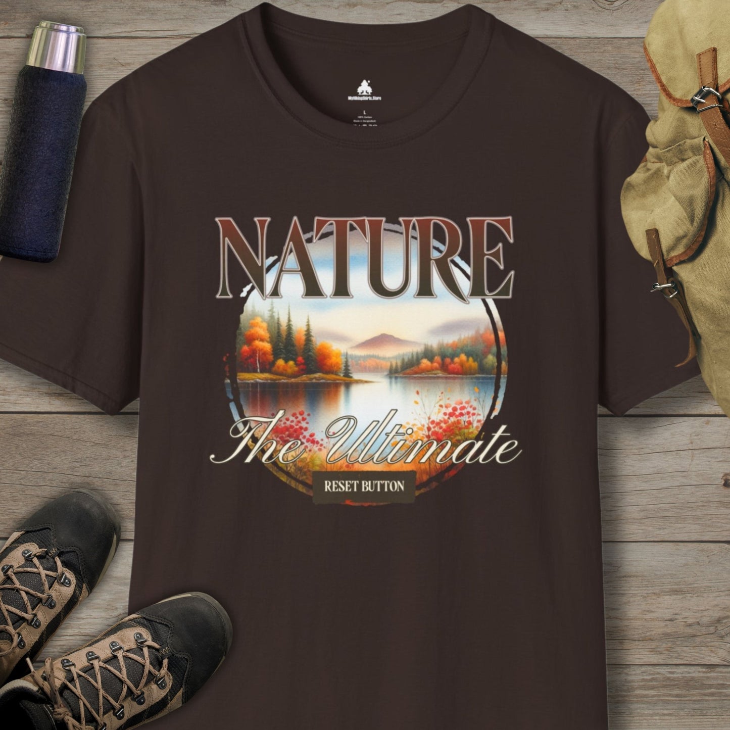 Shop our collection of funny hiking shirts for stylish hiking tee shirts that will make you stand out on the trails.