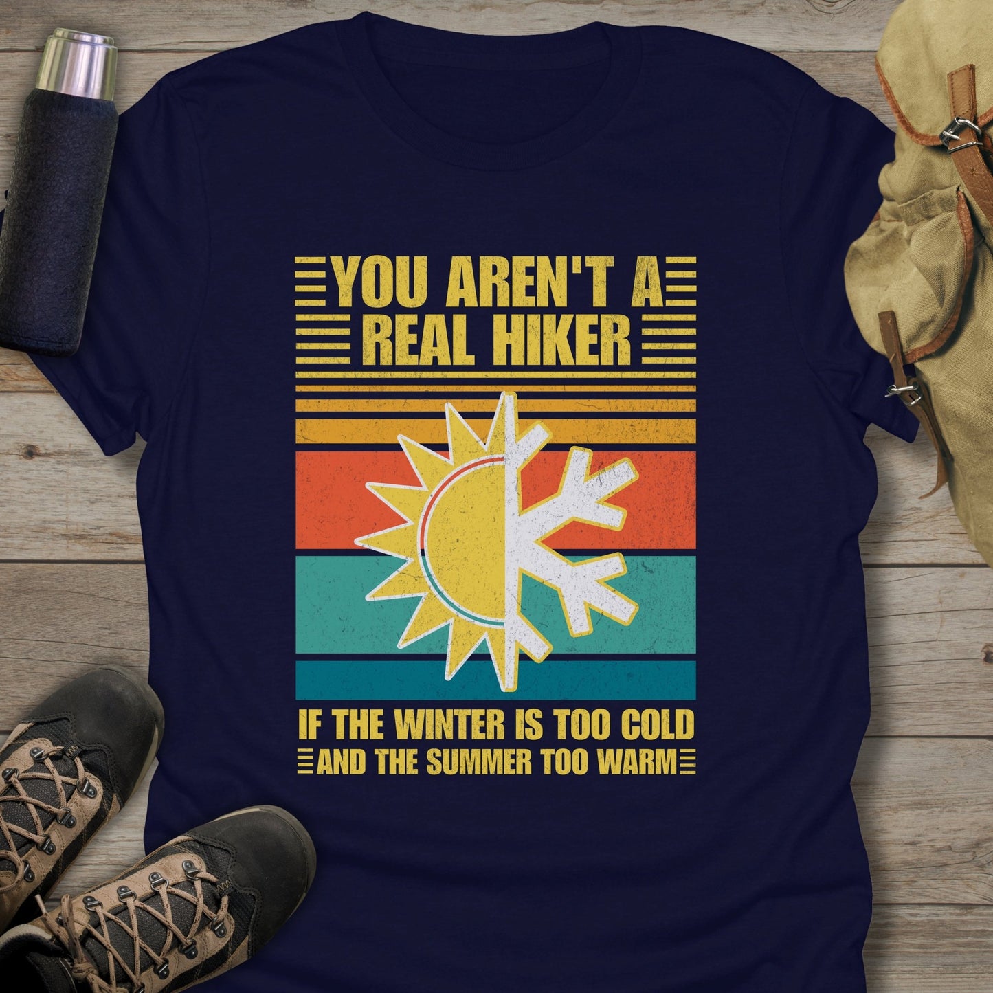 Shop our collection of funny hiking shirts for stylish hiking tee shirts that will make you stand out on the trails.