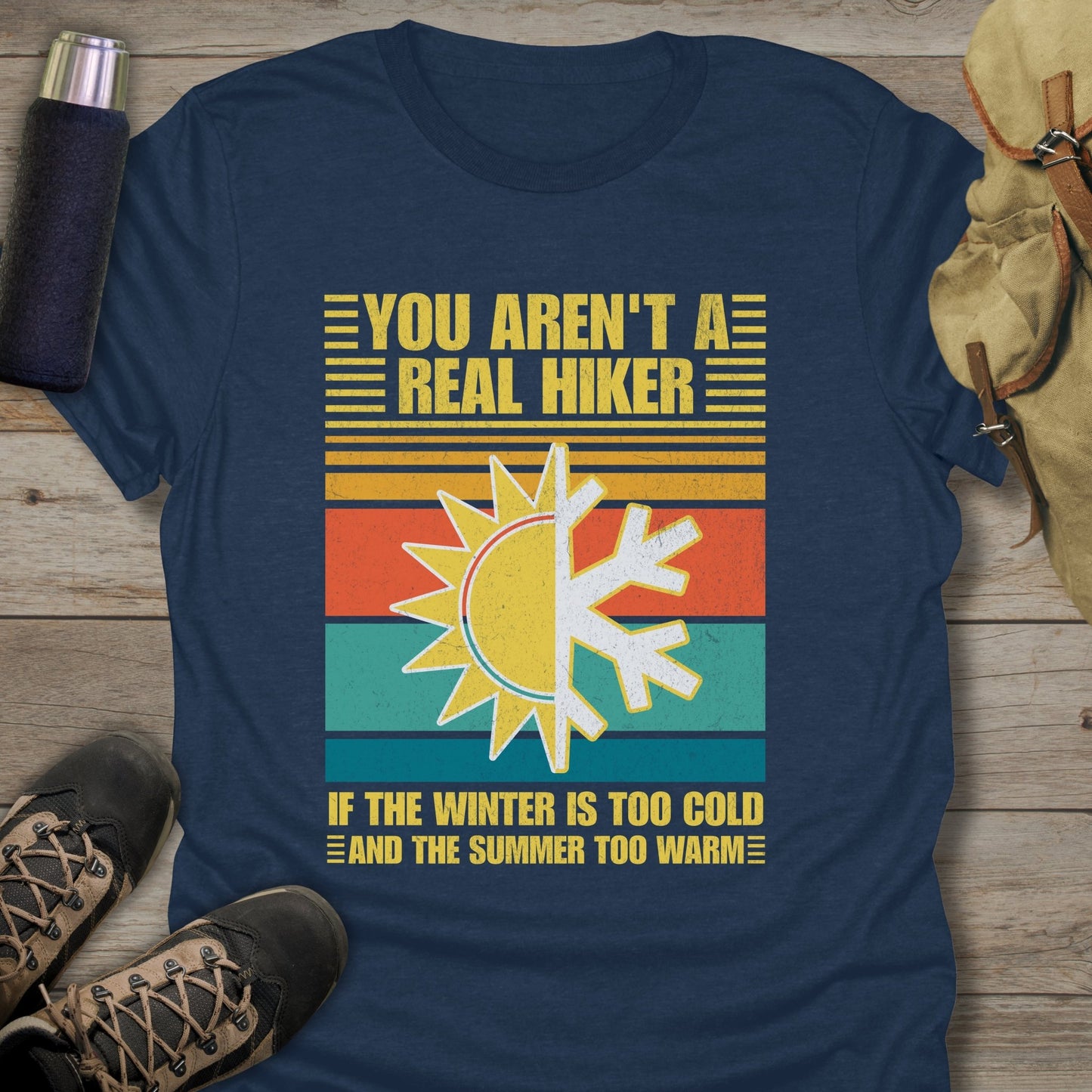 Shop our collection of funny hiking shirts for stylish hiking tee shirts that will make you stand out on the trails.