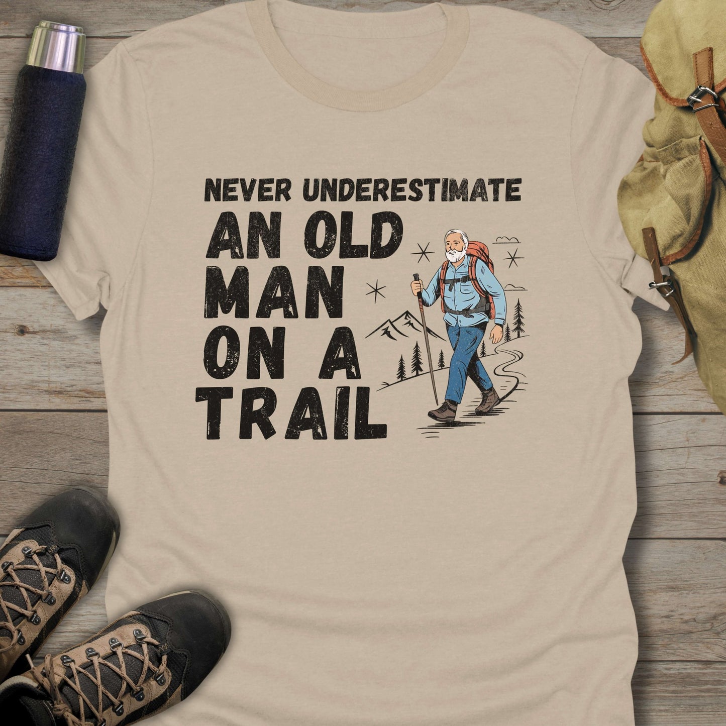 Shop our collection of funny hiking shirts for stylish hiking tee shirts that will make you stand out on the trails.