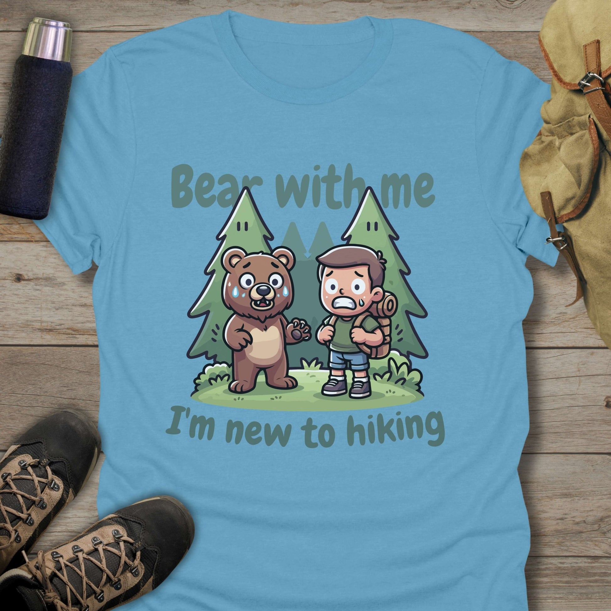 Shop our collection of funny hiking shirts for stylish hiking tee shirts that will make you stand out on the trails.