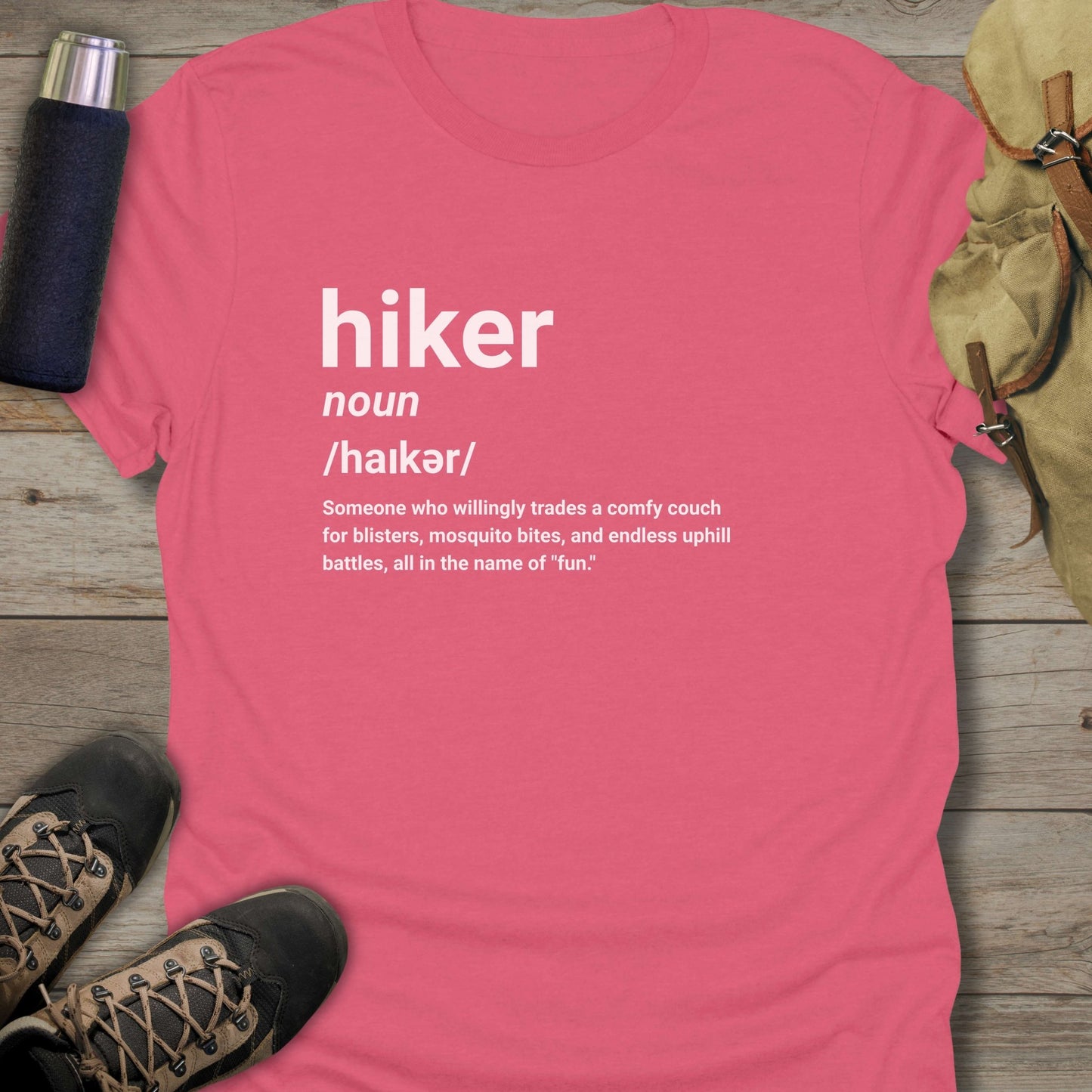 Shop our collection of funny hiking shirts for stylish hiking tee shirts that will make you stand out on the trails.