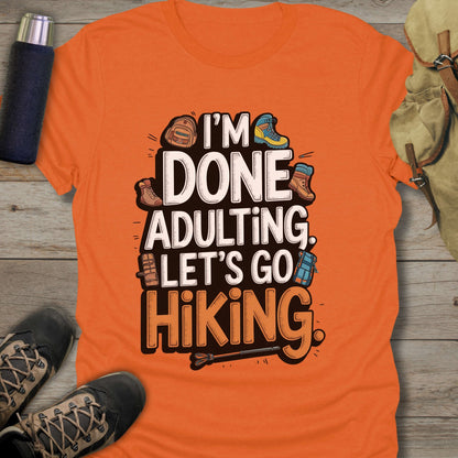 Shop our collection of funny hiking shirts for stylish hiking tee shirts that will make you stand out on the trails.