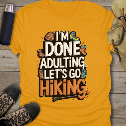 Shop our collection of funny hiking shirts for stylish hiking tee shirts that will make you stand out on the trails.