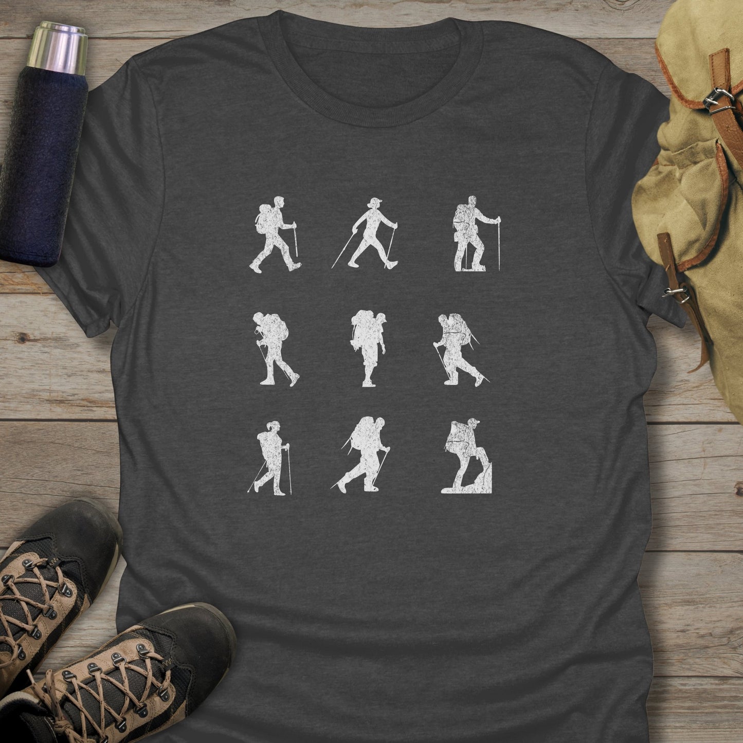 Shop our collection of funny hiking shirts for stylish hiking tee shirts that will make you stand out on the trails.