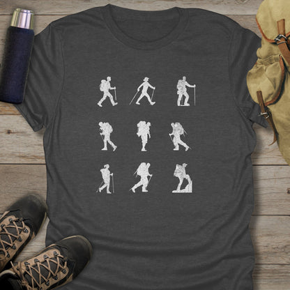 Shop our collection of funny hiking shirts for stylish hiking tee shirts that will make you stand out on the trails.