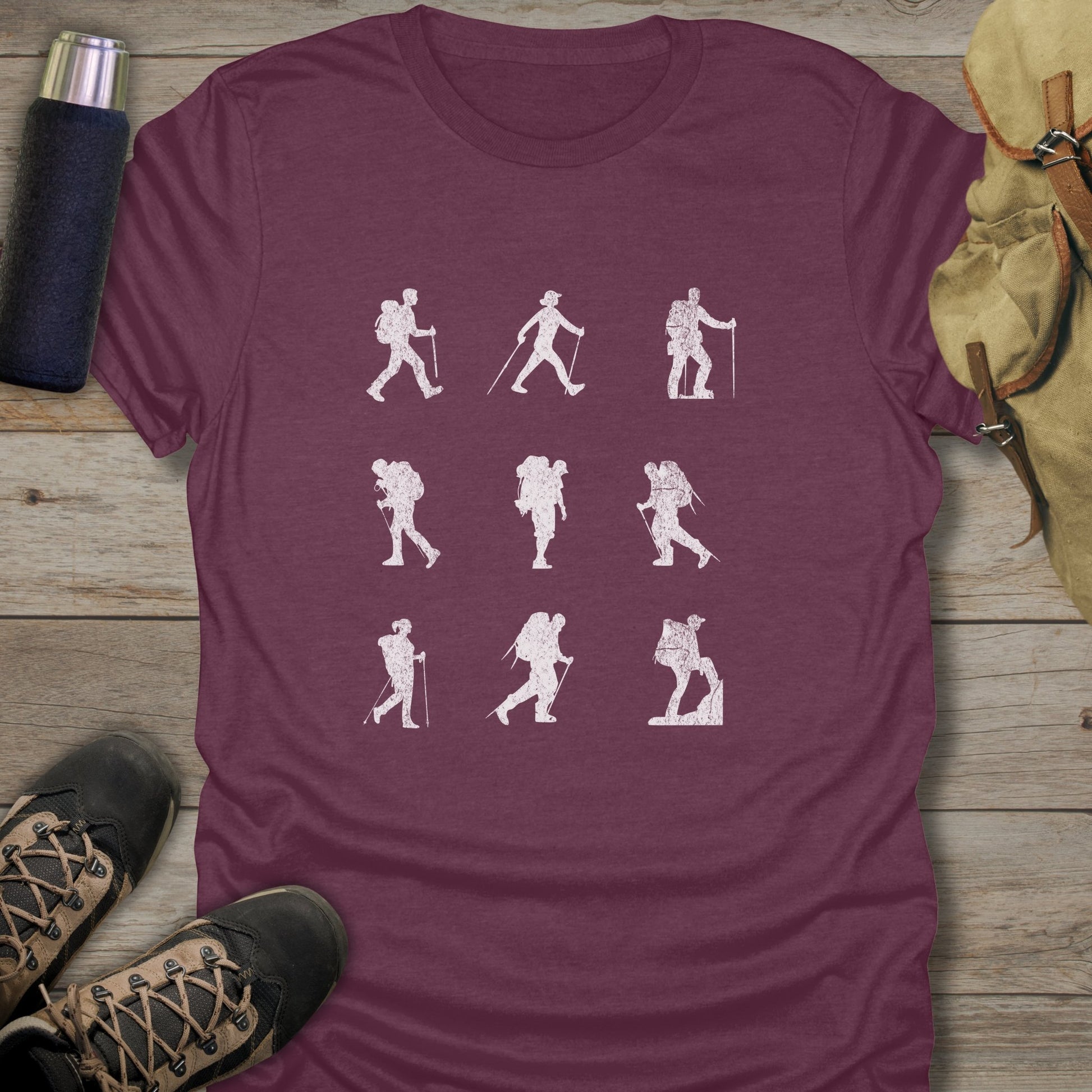 Shop our collection of funny hiking shirts for stylish hiking tee shirts that will make you stand out on the trails.