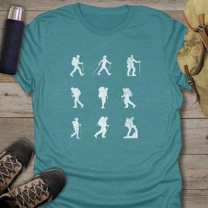 Shop our collection of funny hiking shirts for stylish hiking tee shirts that will make you stand out on the trails.