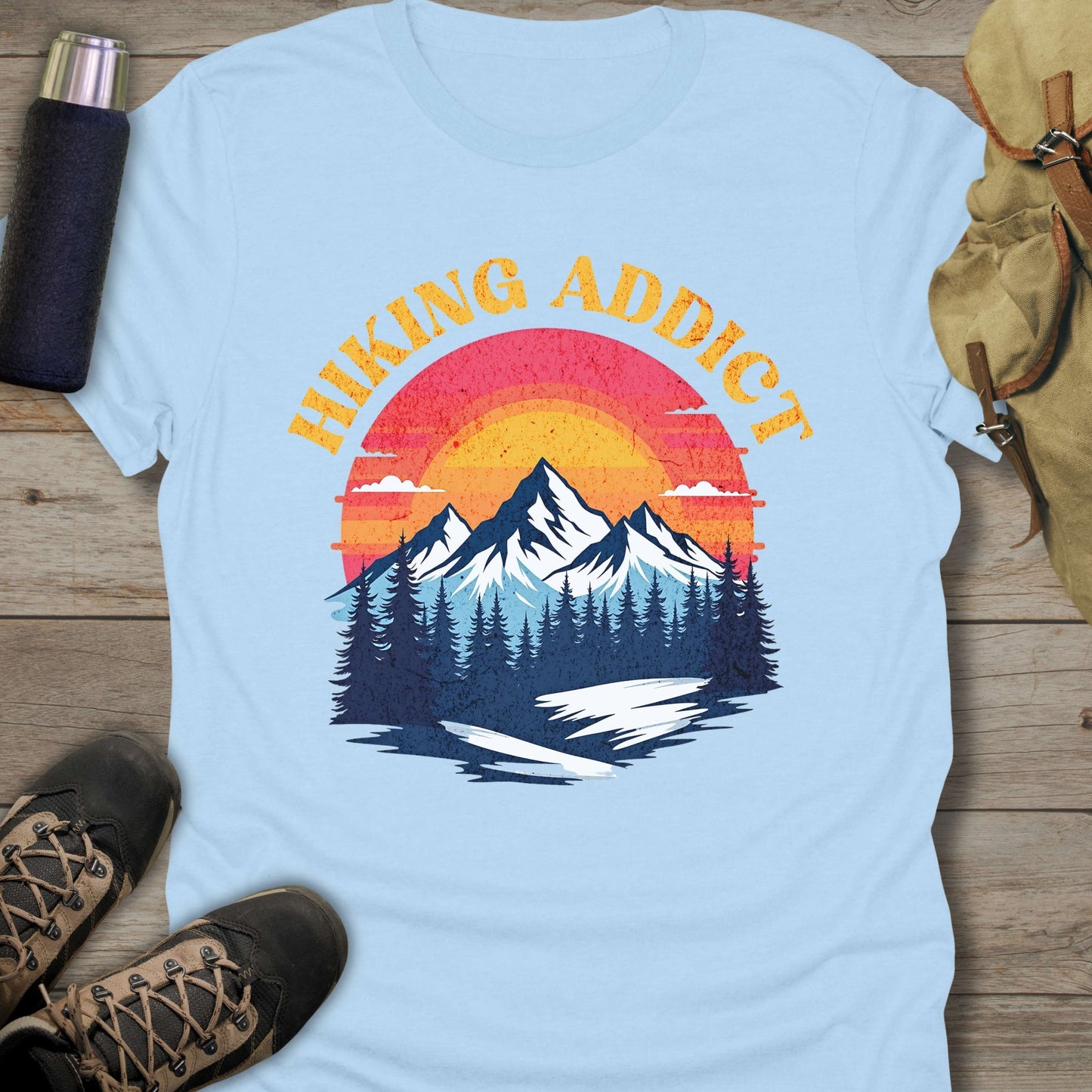 Shop our collection of funny hiking shirts for stylish hiking tee shirts that will make you stand out on the trails.