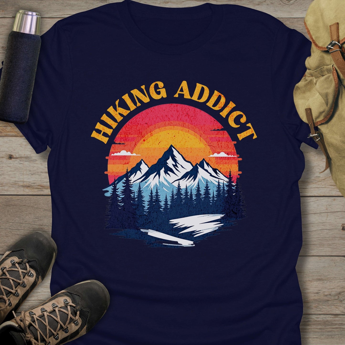 Shop our collection of funny hiking shirts for stylish hiking tee shirts that will make you stand out on the trails.