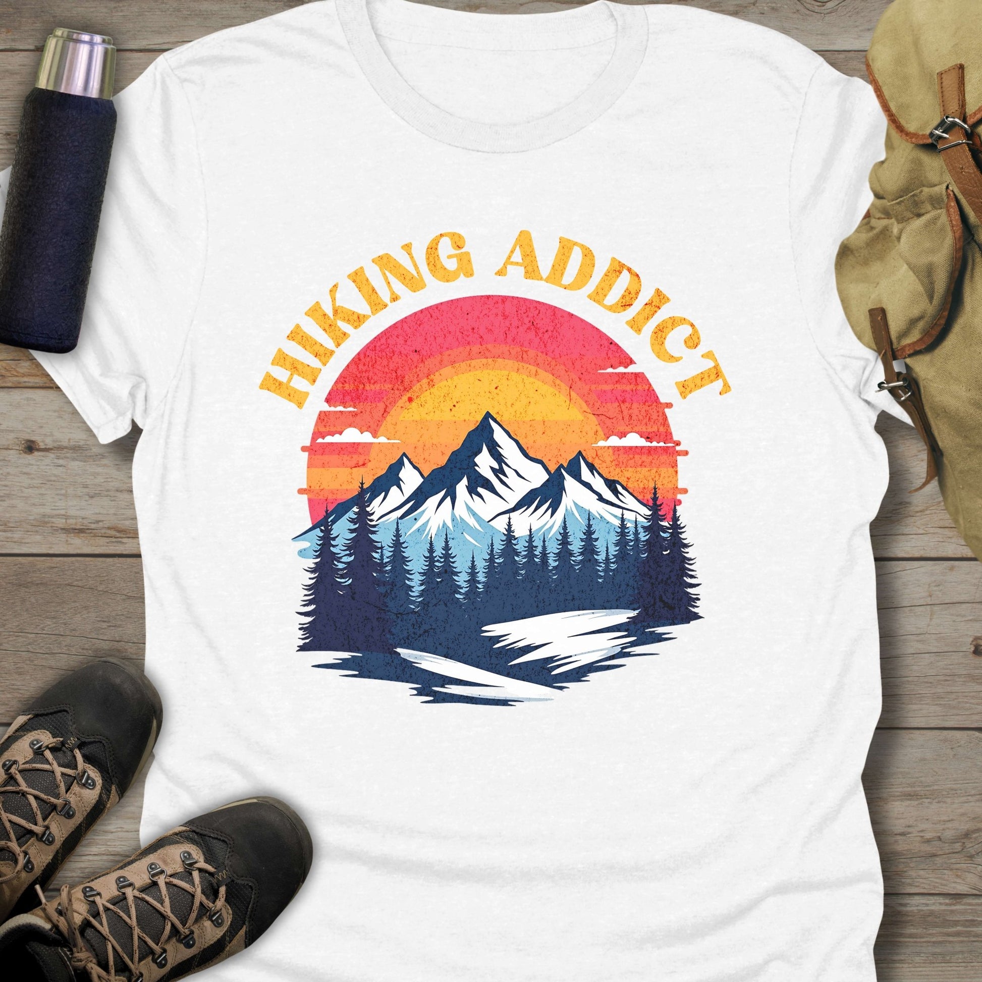 Shop our collection of funny hiking shirts for stylish hiking tee shirts that will make you stand out on the trails.