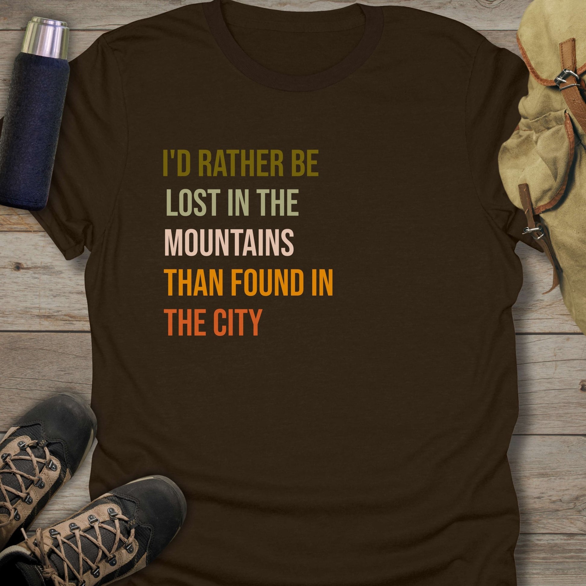 Shop our collection of funny hiking shirts for stylish hiking tee shirts that will make you stand out on the trails.