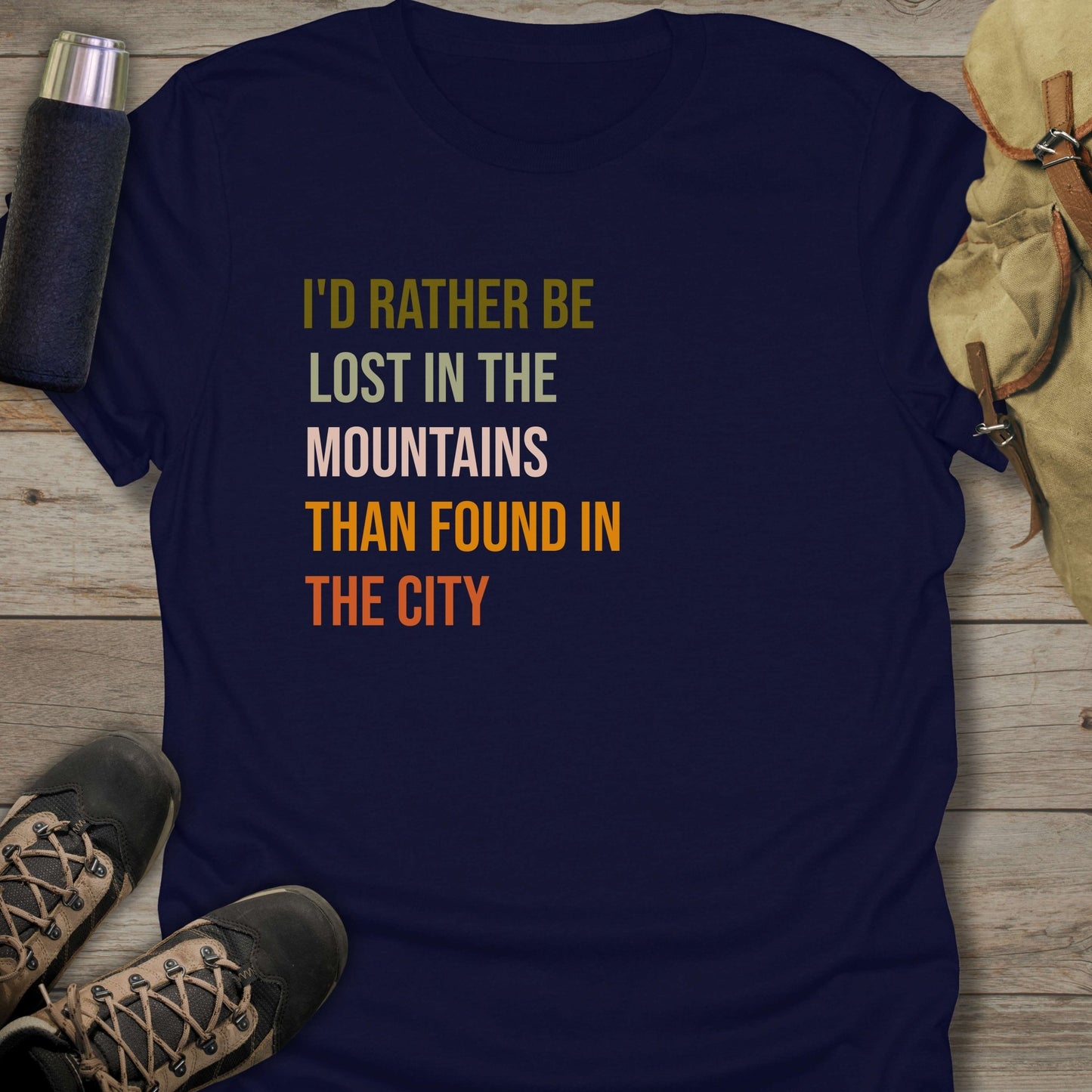 Shop our collection of funny hiking shirts for stylish hiking tee shirts that will make you stand out on the trails.