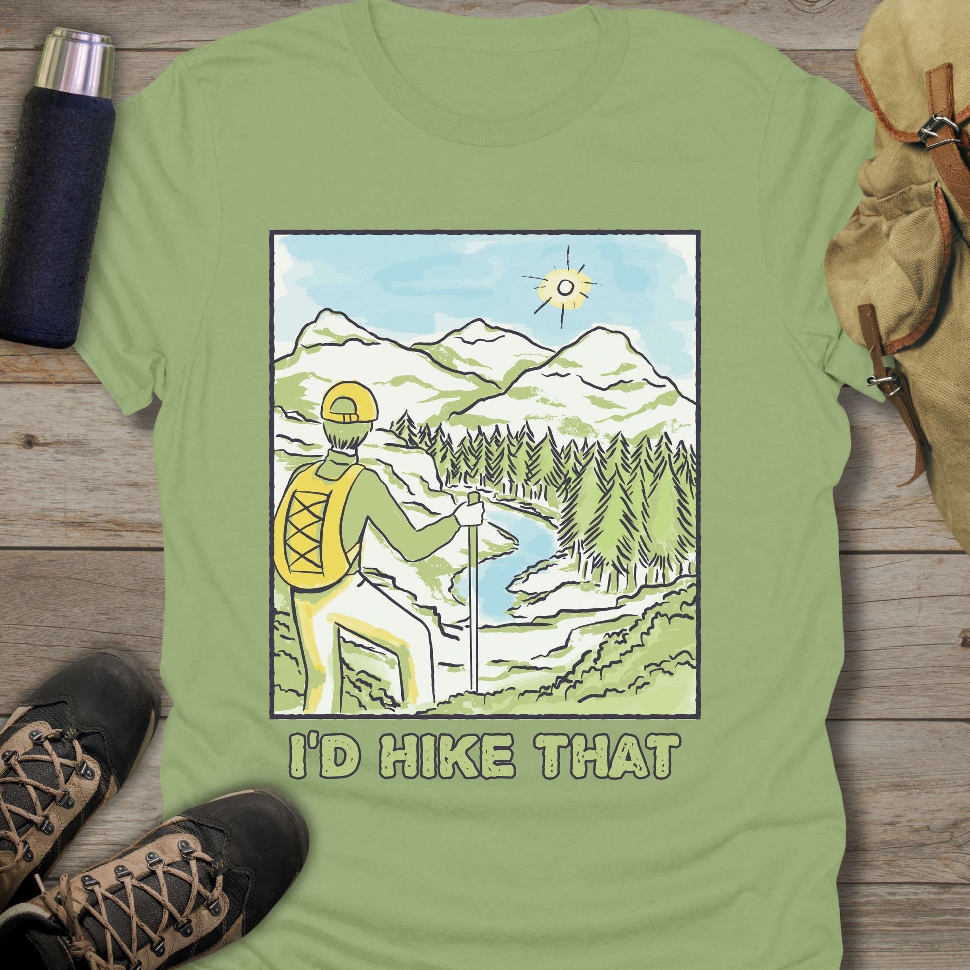 Shop our collection of funny hiking shirts for stylish hiking tee shirts that will make you stand out on the trails.