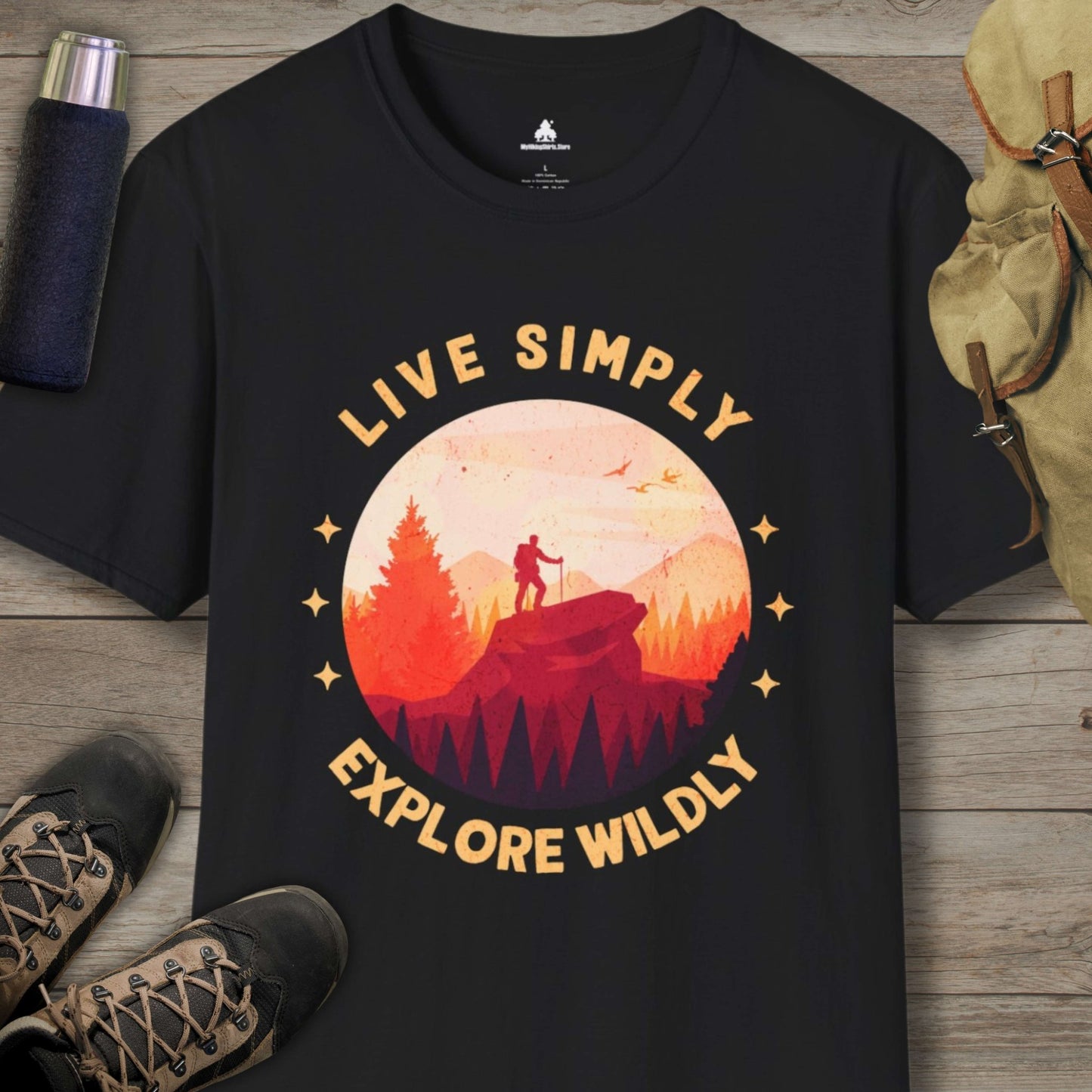 Shop our collection of funny hiking shirts for stylish hiking tee shirts that will make you stand out on the trails.