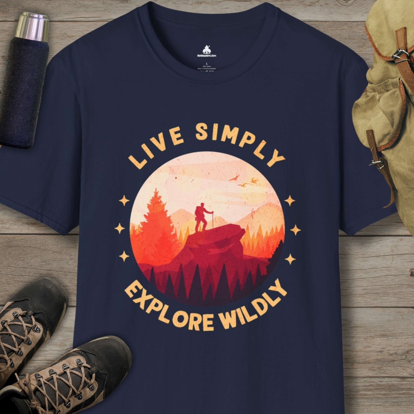 Shop our collection of funny hiking shirts for stylish hiking tee shirts that will make you stand out on the trails.