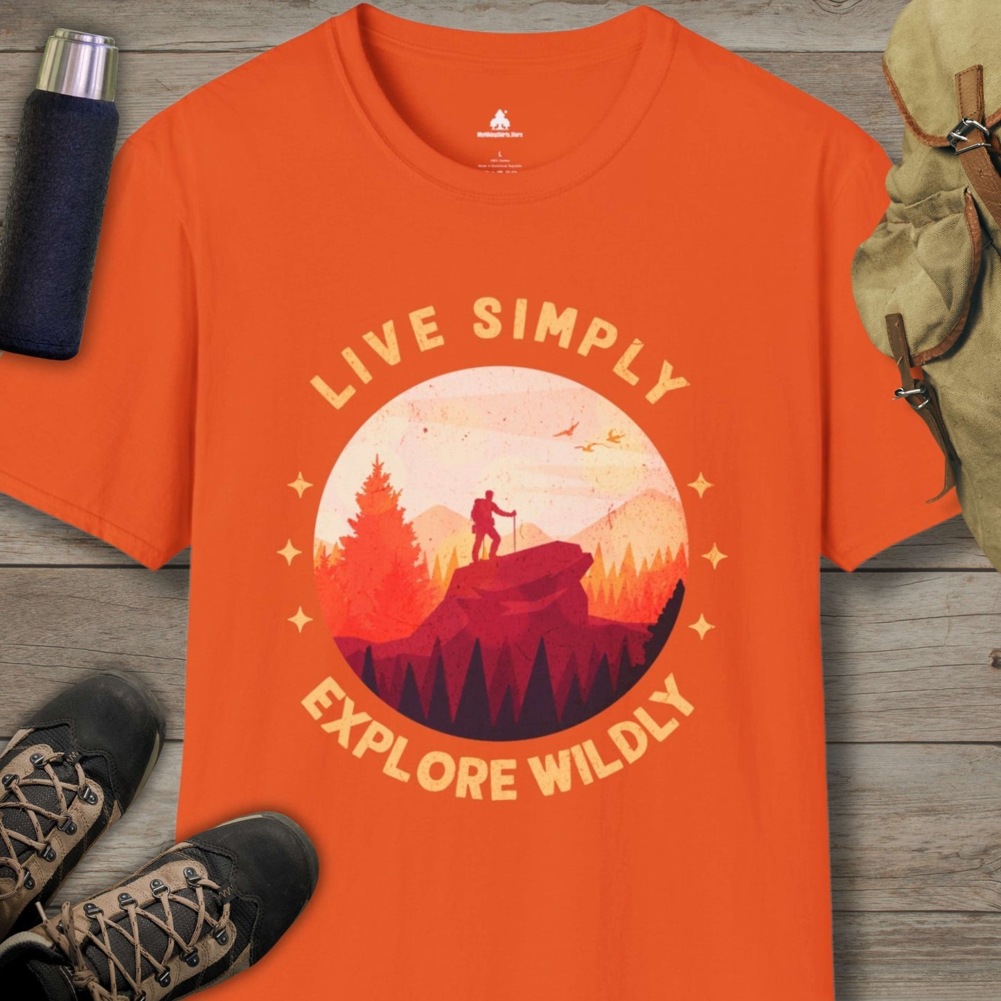 Shop our collection of funny hiking shirts for stylish hiking tee shirts that will make you stand out on the trails.