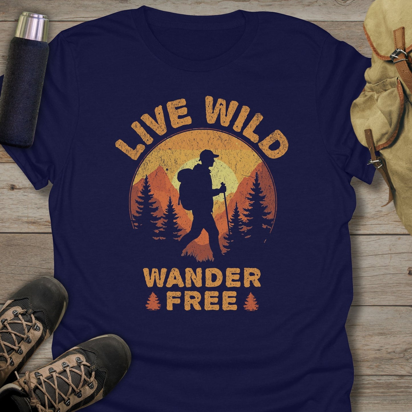 Shop our collection of funny hiking shirts for stylish hiking tee shirts that will make you stand out on the trails.