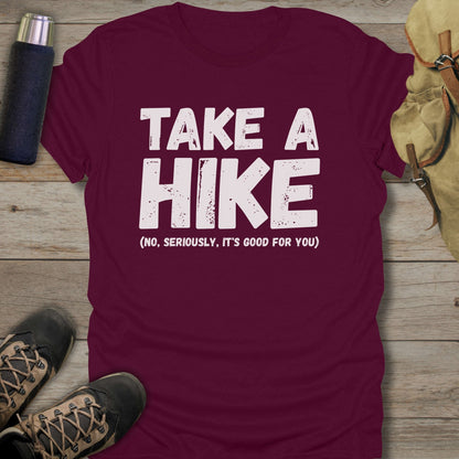 Shop our collection of funny hiking shirts for stylish hiking tee shirts that will make you stand out on the trails.