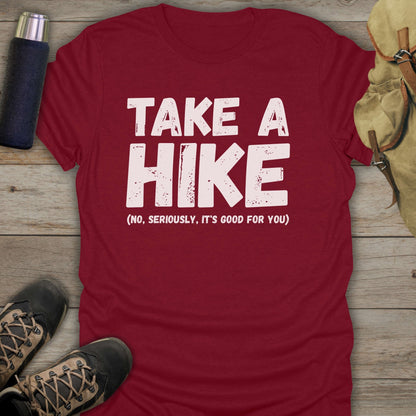 Shop our collection of funny hiking shirts for stylish hiking tee shirts that will make you stand out on the trails.